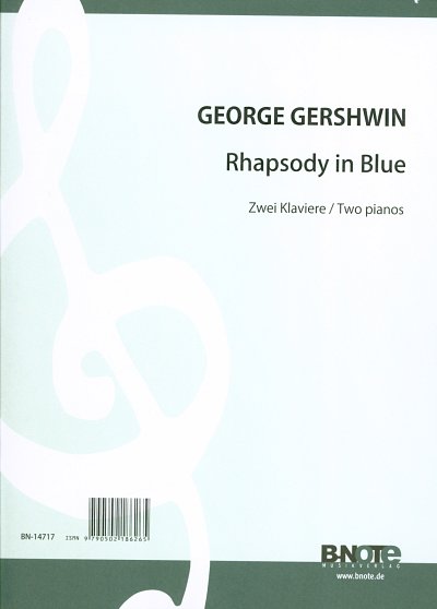 G. Gershwin: Rhapsody in Blue (Arr. zwei Klaviere), Klav