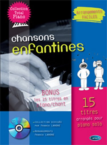 Chansons Enfantines pour Piano, Klav (+CD)