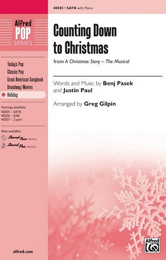 B. Pasek y otros.: Counting Down to Christmas