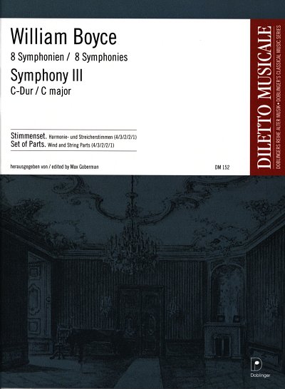 AQ: W. Boyce: Symphony 3 C-Dur, Sinfo (Stsatz) (B-Ware)