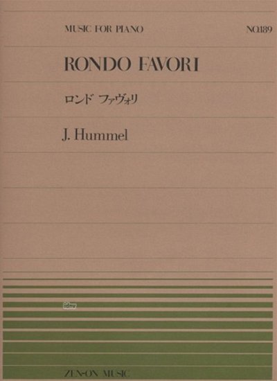 J.N. Hummel: Rondo favori Nr. 189, Klav