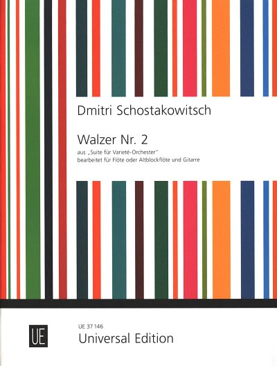 D. Schostakowitsch: Walzer Nr. 2, Fl/AbflGit (Pa+St)