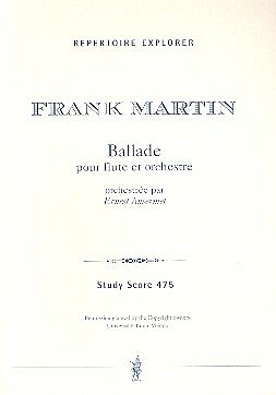 F. Martin: Ballade für Flöte und Orchester