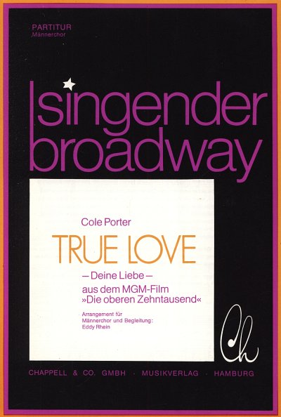C. Porter: True Love Singender Broadway