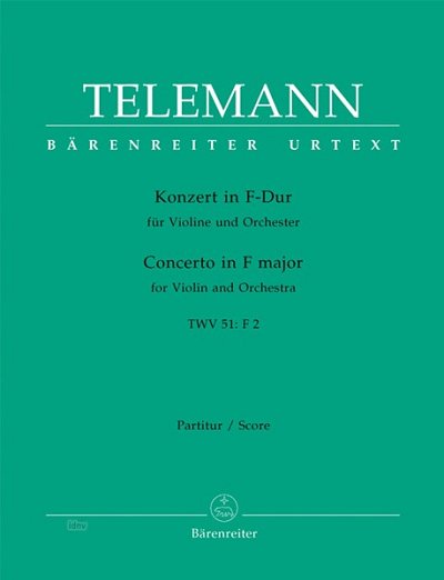 G.P. Telemann: Konzert F-Dur TWV 51:F2