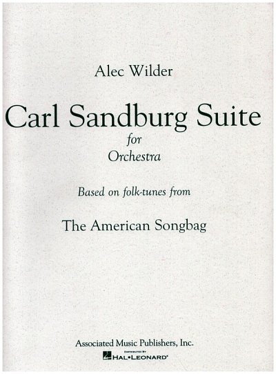 A. Wilder: Carl Sandburg Suite, Sinfo (Part.)