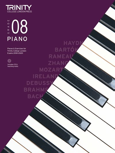 Piano Exam Pieces 2018-2020 Grade 8, Klav (+CD)
