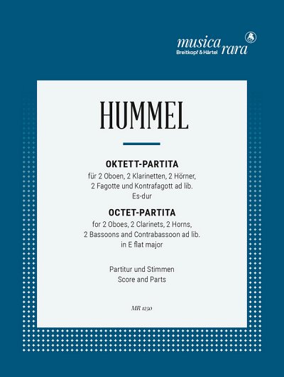 J.N. Hummel: Oktett-Partita Es-Dur, 8Bl;9Bl (Pa+St)