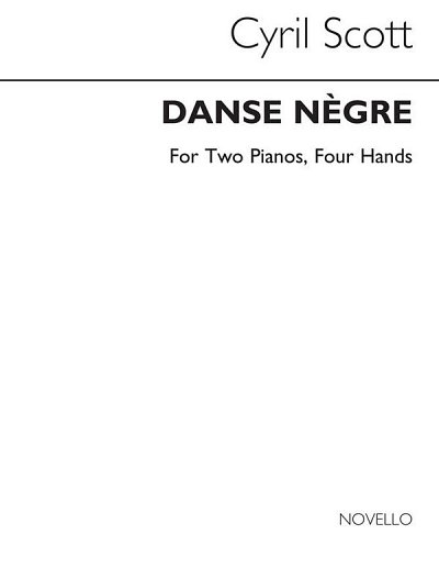 C. Scott: Danse Negre For Two Pianos, Klav4m (Bu)