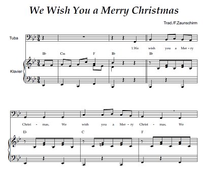 DL: (Traditional): We wish You a Merry Christmas, TbOrg (Par