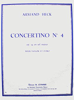 Concertino n°4 sol maj. Op.34