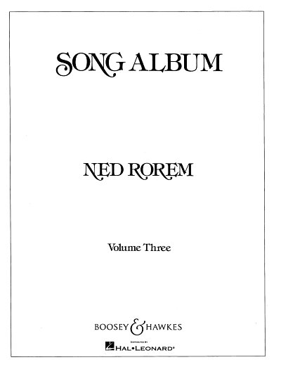 N. Rorem: Song Album Vol. 3