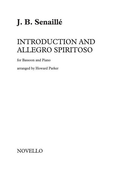 J. Senaillé: Senaille Introduction & Allegro Spiritoso