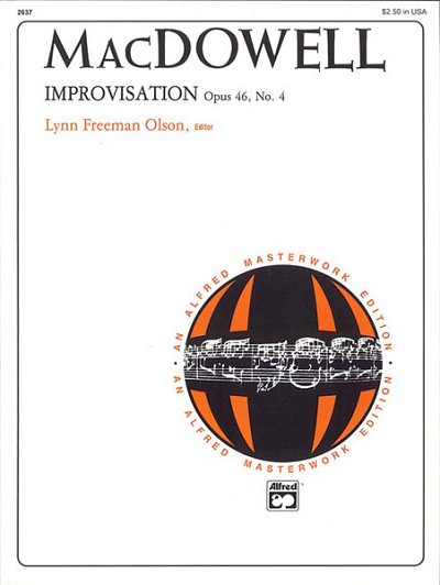 E. MacDowell: Improvisation, Op. 46, No. 4, Klav (EA)