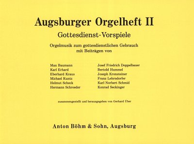 Augsburger Orgelheft 2