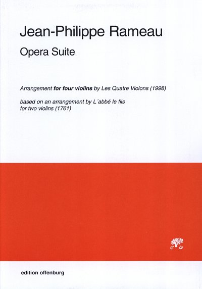 J.-P. Rameau: Opera-Suite (Pa+St)