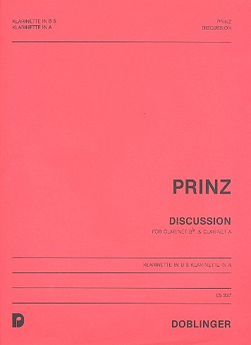 Prinz Alfred: Discussion For 2 Clarinets