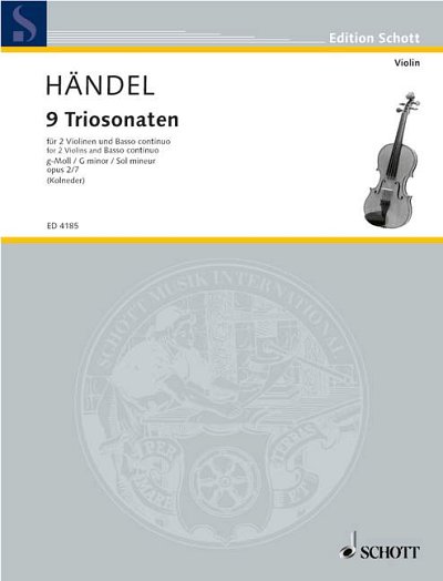 G.F. Händel: 9 Triosonaten