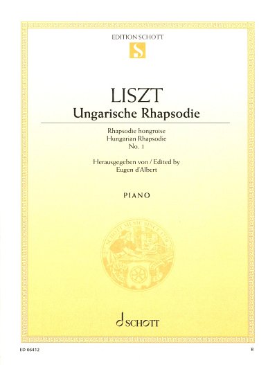 F. Liszt: Ungarische Rhapsodie Nr. 1 E-Dur, Klav