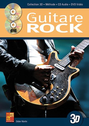 D. Martin: La Guitare Rock en 3D, E-Git (+CD+DVD)