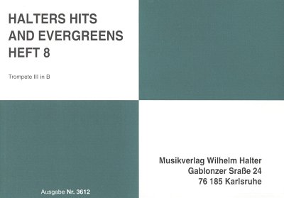 Halters Hits and Evergreens 8, Varblaso;Key (Trp3B)