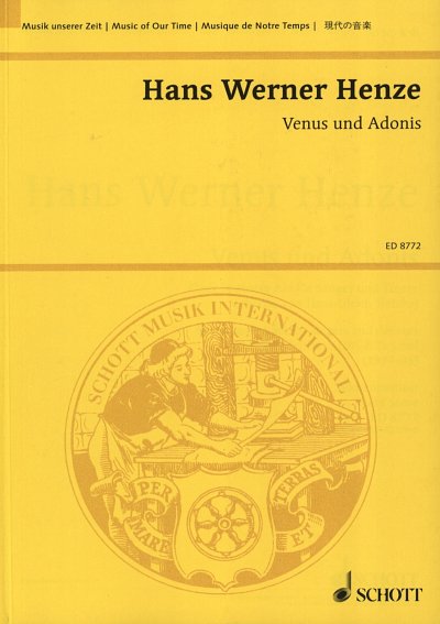 H.W. Henze: Venus und Adonis, GesOrch (Stp)