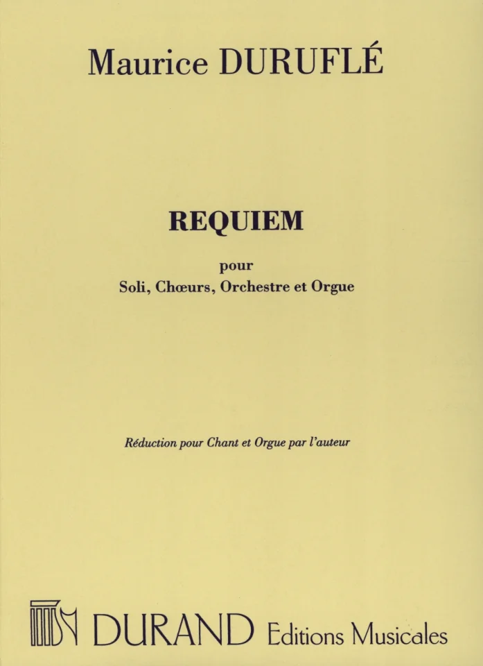 M. Duruflé: Requiem op. 9, 2GesGchOrg (OrgA) (0)