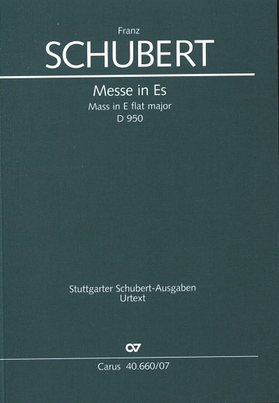 F. Schubert: Messe in Es D 950, 5GesGchOrch (Stp)