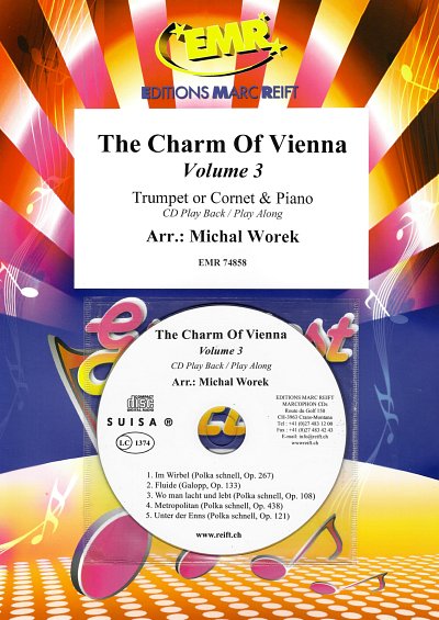 M. Worek: The Charm Of Vienna Volume 3, Trp/KrnKlav (+CD)