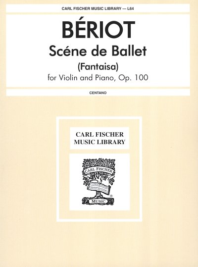 AQ: C.A. de Bériot: Scene De Ballet (Fantasia), VlK (B-Ware)