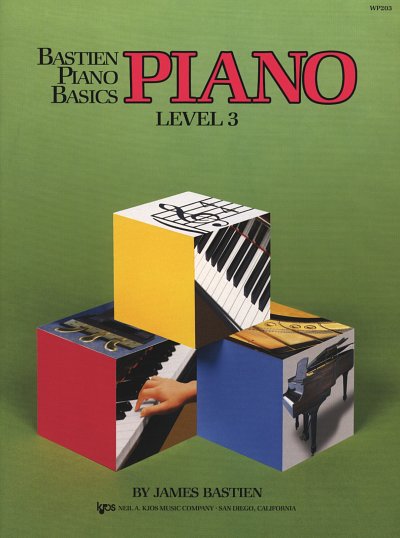 J. Bastien: Bastien Piano Basics - Piano 3, Klav