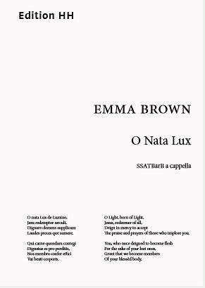 E. Brown: O Nata Lux