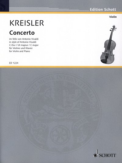F. Kreisler: Concerto  C-Dur
