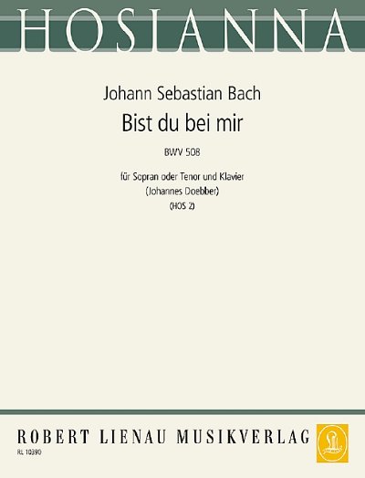 DL: J.S. Bach: Bist du bei mir, GesTeKlav