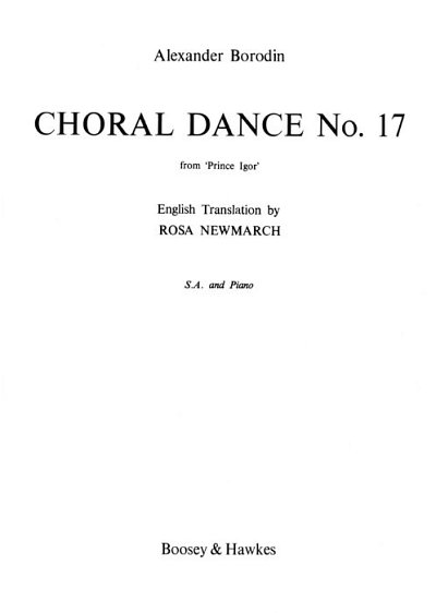 A. Borodine: Choral Dance No.17 From Prince Igor