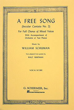 W.H. Schuman: A Free Song, GchOrc/2Klav (Chpa)