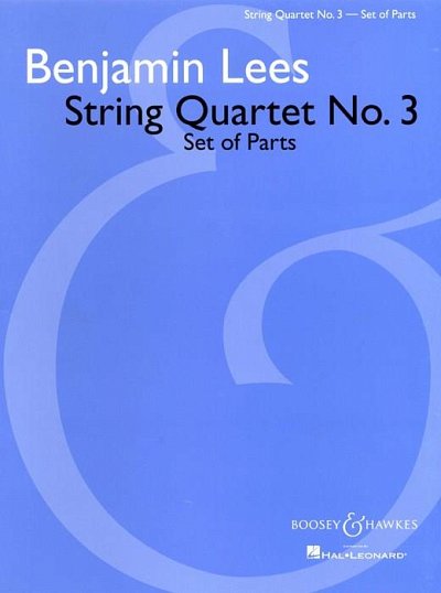 String Quartet No. 3, 2VlVaVc (Stsatz)