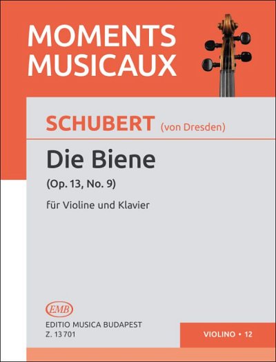 F. Schubert: Die Biene op. 13/9, VlKlav (KlavpaSt)