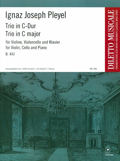 I.J. Pleyel: Trio in C-Dur, Klavtrio (Pa+St)