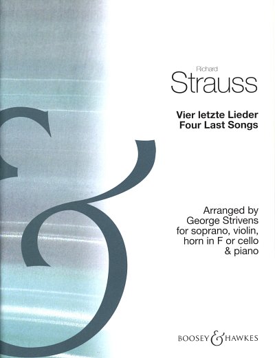 R. Strauss: Vier letzte Lieder, GesVlnHrnKlv (KlavpaSt)