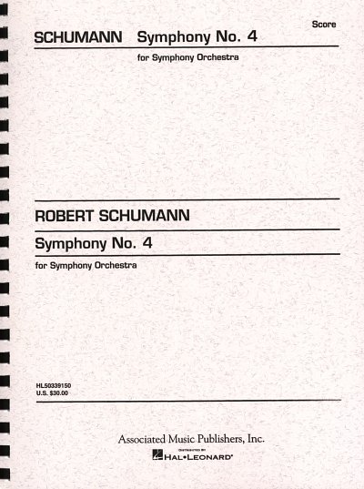 R. Schumann: Symphony No. 4 in D minor, Op. 1, Sinfo (Part.)