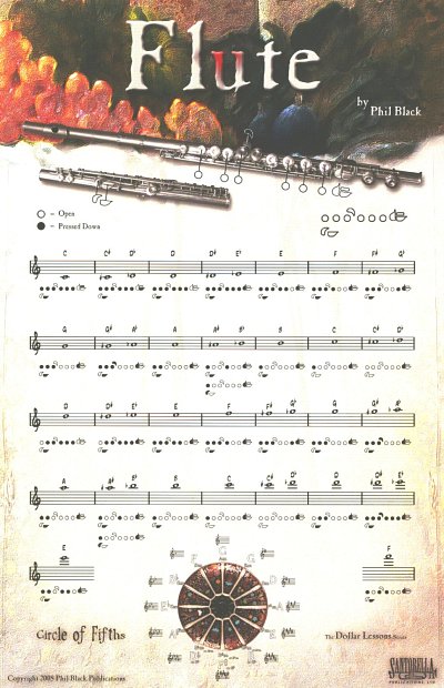P. Black: Poster - Instrumental Flute