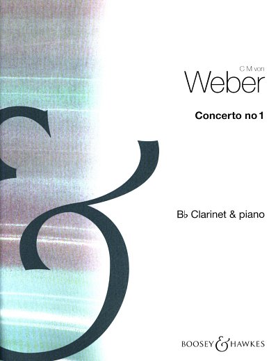 C.M. von Weber: Klarinettenkonzert Nr. 1 f-Mo, KlarOrch (Bu)