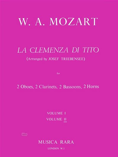 W.A. Mozart: La Clemenza Di Tito Kv 621 Bd 2