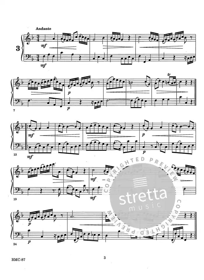 W.A. Mozart: 12 Duette, ObFag (Sppa) (2)