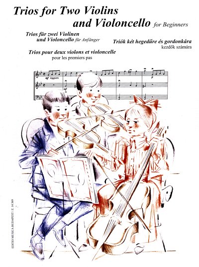 A. Soós: Trios für zwei Violinen und Vio, 2VlVc (PartStsatz)