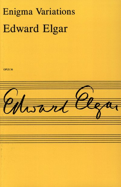 E. Elgar: Enigma Variations Op.36 (Miniature , Sinfo (Part.)