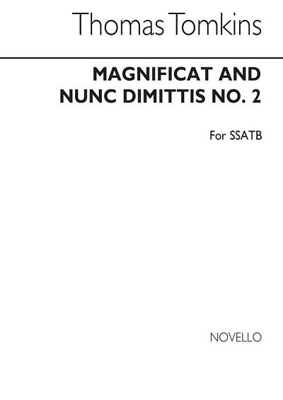 T. Tomkins: Magnificat And Nunc Dimittis No., GchKlav (Chpa)