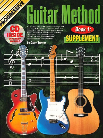 Progressive Guitar Method Book 1 : Supplement, Git (+CD+DVD)