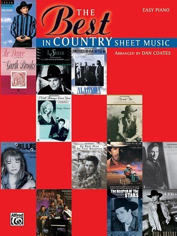 The Best in Country Sheet Music, Klav